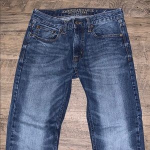 🦅 American Eagle Slim Straight Jeans 29x30 EUC